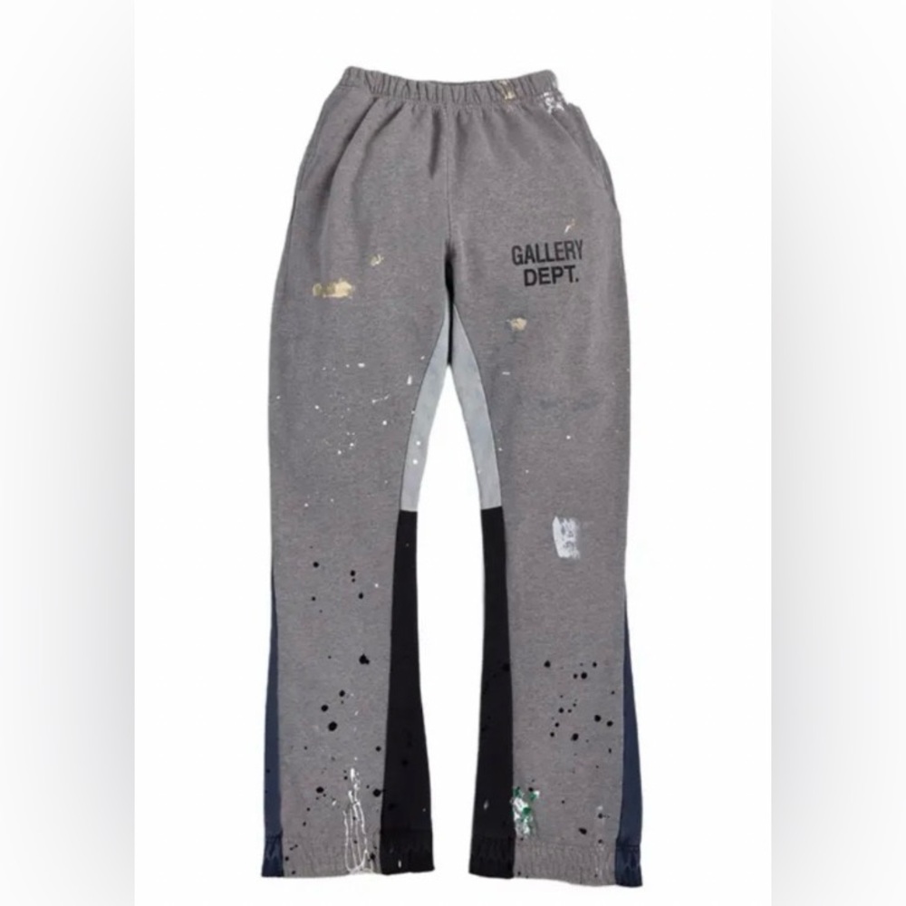 💵Gallery Dept Artistic Logo Gray Sweatpants Size XSmall